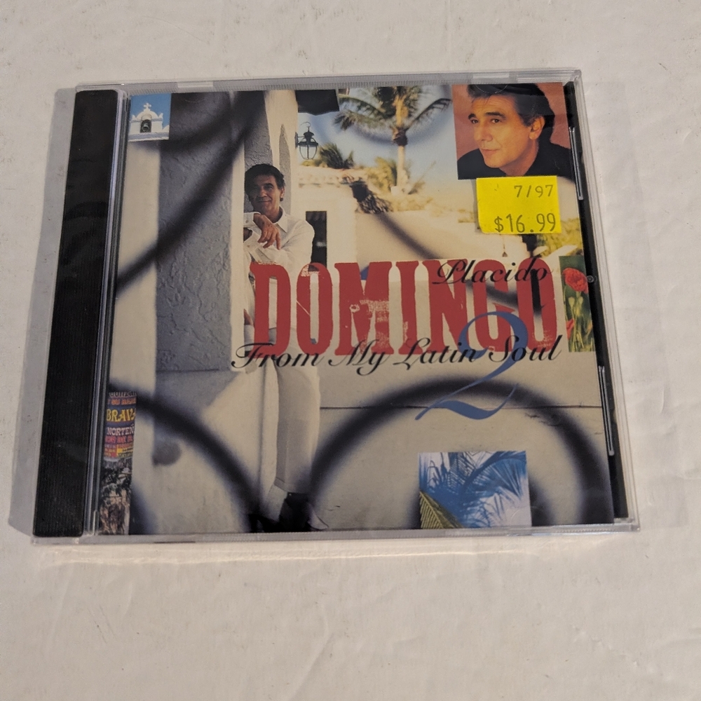 Placido Domingo-From My Latin Soul 2 Cd New Sealed